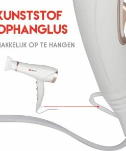 Beste deal ⭐ Alpina Haardroger - Föhn - 1900-2300 Watt - 3 Warmtestanden - 2 Snelheden - Coolshot - Wit En Rosé Goud 🎉 -Oral-B Shop 550x547 15