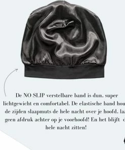 Goedkoop 🔥 BELLIVE® Satijnen Slaapmuts + Scrunchie - Slaapmuts Dames + Mannen - Bonnet Satijn - Satijnen Slaapmuts Verstelbaar - Slaapmuts Heren - Haarnetjes - Satijnen Slaapmuts Krullen - Krullen - Satijnen Bonnet - Dreadlocks - Elastiekjes - Zwart 👏 -Oral-B Shop 550x547 2