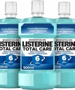 Groothandel 😍 LISTERINE Total Care Bescherming Tegen Tandsteen: Mondspoeling Voor Complete Bescherming Tegen De Opbouw Van Tandsteen Met 6-in-1 Effect - Met Essentiële Oliën, Fluoride En Zinkformule, 3 X 500 Ml 🤩 13 Groothandel 😍 LISTERINE Total Care Bescherming Tegen Tandsteen: Mondspoeling Voor Complete Bescherming Tegen De Opbouw Van Tandsteen Met 6-in-1 Effect - Met Essentiële Oliën, Fluoride En Zinkformule, 3 X 500 Ml 🤩 -Oral-B Shop 550x548 1