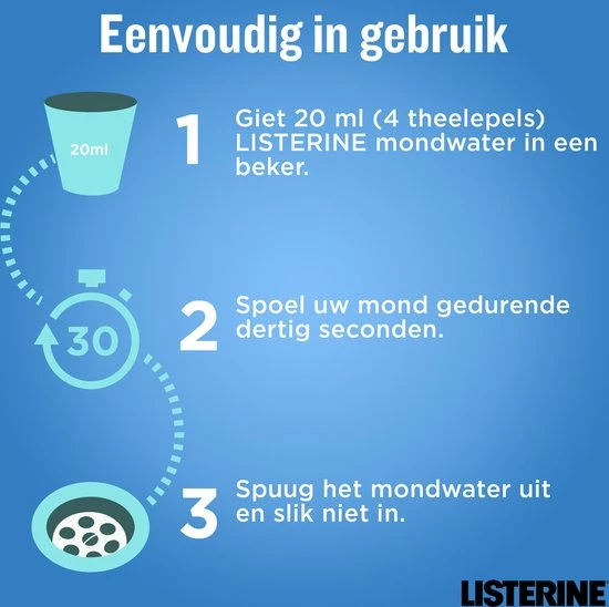 Groothandel 😍 LISTERINE Total Care Bescherming Tegen Tandsteen: Mondspoeling Voor Complete Bescherming Tegen De Opbouw Van Tandsteen Met 6-in-1 Effect - Met Essentiële Oliën, Fluoride En Zinkformule, 3 X 500 Ml 🤩 11 Groothandel 😍 LISTERINE Total Care Bescherming Tegen Tandsteen: Mondspoeling Voor Complete Bescherming Tegen De Opbouw Van Tandsteen Met 6-in-1 Effect - Met Essentiële Oliën, Fluoride En Zinkformule, 3 X 500 Ml 🤩 - Afbeelding 9