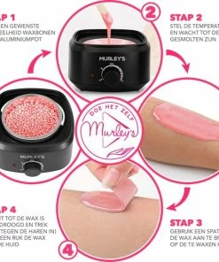 Uitgang π MURLEY'S Wax Apparaat Ontharen Set 600 Gram Waxbonen - 50x Houten Spatels - Extra Siliconenpot 𧨠11 Uitgang π MURLEY'S Wax Apparaat Ontharen Set 600 Gram Waxbonen - 50x Houten Spatels - Extra Siliconenpot 𧨠-Oral-B Shop 550x549 27