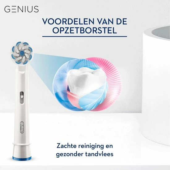 Kopen π€© Oral B Oral-B Genius - Special Edition Wit - Elektrische Tandenborstel 𧨠10 Kopen π€© Oral B Oral-B Genius - Special Edition Wit - Elektrische Tandenborstel 𧨠- Afbeelding 8