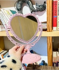Beste Verkoop ✔️ Elysee Beauty Kawaii Roze Makeup Spiegel - Hart Spiegel - Dubbelzijdig - Makeup Mirror 🛒 -Oral-B Shop 550x550 135