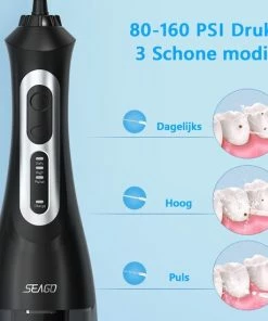 Kopen 🥰 SeaGo Waterflosser - Waterpik - Monddouche - Flosapparaten - Zwart ❤️ -Oral-B Shop 550x550 15