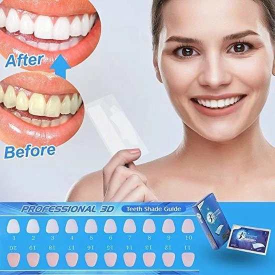 Coupon π Merkloos 3D Advanced Teeth Whitening Strips – 14 Strips Voor Wittere Tanden! π 4 Coupon π Merkloos 3D Advanced Teeth Whitening Strips – 14 Strips Voor Wittere Tanden! π - Afbeelding 2