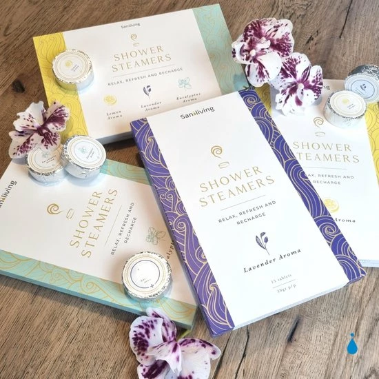 Hete verkoop π Saniliving Lavendel Bruisballen Voor Douche 15 Stuks - Shower Steamer Met Etherische Olie - Natuurlijk En Dierproefvrij π 14 Hete verkoop π Saniliving Lavendel Bruisballen Voor Douche 15 Stuks - Shower Steamer Met Etherische Olie - Natuurlijk En Dierproefvrij π - Afbeelding 12