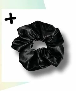 Goedkoop 🔥 BELLIVE® Satijnen Slaapmuts + Scrunchie - Slaapmuts Dames + Mannen - Bonnet Satijn - Satijnen Slaapmuts Verstelbaar - Slaapmuts Heren - Haarnetjes - Satijnen Slaapmuts Krullen - Krullen - Satijnen Bonnet - Dreadlocks - Elastiekjes - Zwart 👏 -Oral-B Shop 550x550 215