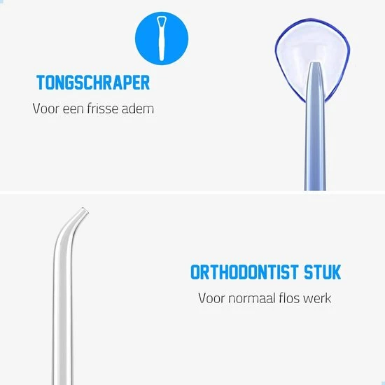 Beste recensies van π Positive Life Waterflosser Opzetstukjes Vervanging Set Flosapparaat – Geschikt Voor H2OFloss, ISmile, BOME, PositiveLife HF-6 Waterflosser Opzetstukken Set – Jet Tips – Orthodontisch Opzetstuk – Tongreiniger – Tandenborstel Opzetstuk π 8 Beste recensies van π Positive Life Waterflosser Opzetstukjes Vervanging Set Flosapparaat – Geschikt Voor H2OFloss, ISmile, BOME, PositiveLife HF-6 Waterflosser Opzetstukken Set – Jet Tips – Orthodontisch Opzetstuk – Tongreiniger – Tandenborstel Opzetstuk π - Afbeelding 6