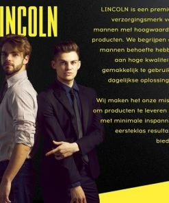 Promo ⭐ LINCOLN Styling Paste - Wax - 100% Natuurlijke Haarstyling Man Met Matte Haarwax - Mannen Haar Stylen Met Mat Look - 100ml 🎁 -Oral-B Shop 550x550 238