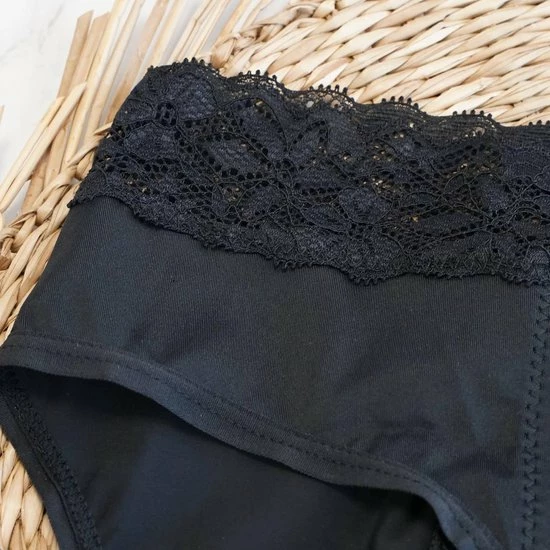 Korting ⌛ Bamboozy Menstruatie Ondergoed 4-laags Mid-Heup Maat XL 42-44 Zwart Period Underwear Duurzaam Menstrueren Incontinentie Zero Waste Daisy ✨ 12 Korting ⌛ Bamboozy Menstruatie Ondergoed 4-laags Mid-Heup Maat XL 42-44 Zwart Period Underwear Duurzaam Menstrueren Incontinentie Zero Waste Daisy ✨ - Afbeelding 10