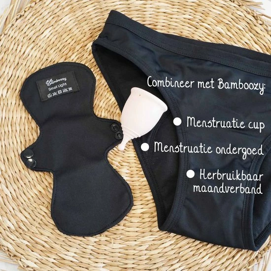 Korting ⌛ Bamboozy Menstruatie Ondergoed 4-laags Mid-Heup Maat XL 42-44 Zwart Period Underwear Duurzaam Menstrueren Incontinentie Zero Waste Daisy ✨ 19 Korting ⌛ Bamboozy Menstruatie Ondergoed 4-laags Mid-Heup Maat XL 42-44 Zwart Period Underwear Duurzaam Menstrueren Incontinentie Zero Waste Daisy ✨ - Afbeelding 17