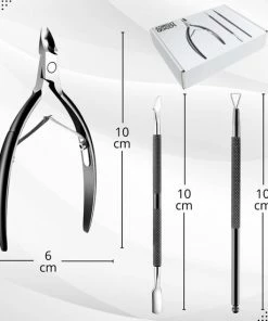 Aanbiedingen π₯ AdroitGoods 3 Delige Nagelriem Knipper Set - Zwart - Cuticle Pusher Duwer Verwijderaar Trimmer Mesje - Bokkenpootje Nagels π 17 Aanbiedingen π₯ AdroitGoods 3 Delige Nagelriem Knipper Set - Zwart - Cuticle Pusher Duwer Verwijderaar Trimmer Mesje - Bokkenpootje Nagels π -Oral-B Shop 550x550 250