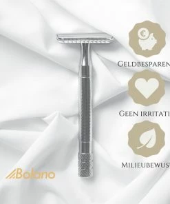 Groothandel π Bolano® Safety Razor Set Zilver + 30 Double Edge Scheermesjes + Houder - Klassiek Scheermes Voor Mannen En Vrouwen - D663 π 23 Groothandel π Bolano® Safety Razor Set Zilver + 30 Double Edge Scheermesjes + Houder - Klassiek Scheermes Voor Mannen En Vrouwen - D663 π -Oral-B Shop 550x550 26