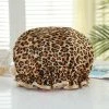 Uitgang 🤩 AfricanFabs Afabs® GROTE Douchemuts / Shower Cap / Douchekapje / Douche Cap Voor Vol Haar / Krullen / Afro - Bruine Leopard / Panter 🎉 -Oral-B Shop 550x550 281