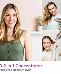 Beste Pirce ❤️ Shark HD110SLEU Style IQ Föhn En Styler - Ionische Haardroger - Diffuser Voor Krullen - 2-in-1 Concentrator - Zilver 💯 -Oral-B Shop 550x550 288