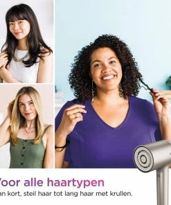 Beste Pirce ❤️ Shark HD110SLEU Style IQ Föhn En Styler - Ionische Haardroger - Diffuser Voor Krullen - 2-in-1 Concentrator - Zilver 💯 -Oral-B Shop 550x550 291