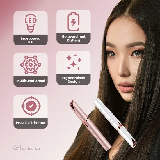 Flash-uitverkoop ???? GLAMORES Wenkbrauw Trimmer - Gezichtsepilator Vrouw - Epileerapparaat Dames - Ladyshave - Ladyshave Voor Vrouwen ???? 11 Flash-uitverkoop ???? GLAMORES Wenkbrauw Trimmer - Gezichtsepilator Vrouw - Epileerapparaat Dames - Ladyshave - Ladyshave Voor Vrouwen ???? - Afbeelding 9