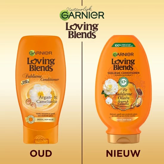Flash-uitverkoop π― Garnier Loving Blends Conditioner - Argan & Cameliaolie - Droog En Dof Haar - 6 X 250 Ml - Voordeelverpakking β 9 Flash-uitverkoop π― Garnier Loving Blends Conditioner - Argan & Cameliaolie - Droog En Dof Haar - 6 X 250 Ml - Voordeelverpakking β - Afbeelding 7