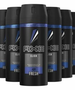 Hete verkoop 💯 Axe Click Bodyspray Deodorant - 6 X 150 Ml - Voordeelverpakking 🛒