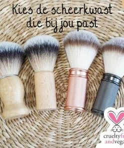 Aanbiedingen 👏 Bamboozy Vegan Scheerkwast Hout Superzacht Duurzaam 100% Synthetisch ⌛ -Oral-B Shop 550x550 385