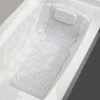 Flash-uitverkoop 🌟 HappyBuy's Badkussen Voor In Bad - Nekkussen Bad - Hoofdsteun Bad - Badmatras - 30 Anti Slip Zuigzappen - Zacht En Orthopedisch Voor In Bad En Jacuzzi - Milieuvriendelijk - 36x124CM - Wit 🤩 -Oral-B Shop 550x550 395