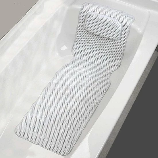 Flash-uitverkoop ???? HappyBuy's Badkussen Voor In Bad - Nekkussen Bad - Hoofdsteun Bad - Badmatras - 30 Anti Slip Zuigzappen - Zacht En Orthopedisch Voor In Bad En Jacuzzi - Milieuvriendelijk - 36x124CM - Wit ???? 3 Flash-uitverkoop ???? HappyBuy's Badkussen Voor In Bad - Nekkussen Bad - Hoofdsteun Bad - Badmatras - 30 Anti Slip Zuigzappen - Zacht En Orthopedisch Voor In Bad En Jacuzzi - Milieuvriendelijk - 36x124CM - Wit ????