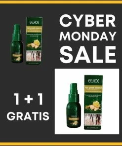 Beste deal 👍 Eelhoe Gember Haargroei Serum - Cyber Monday Week 1 + 1 GRATIS - Gember Haar Spray Voor Haargoei - Vollere Bos Haren - Anti Kaalheid - Haar Wordt Dikker - Ginger Hairspray - Ga Dunner Wordend Haar Tegen - Betere Baardgroei 🔔 -Oral-B Shop 550x550 401