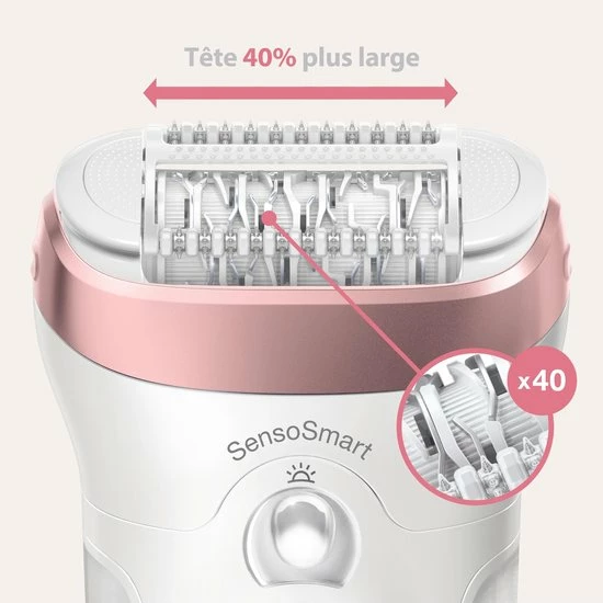Promo β€οΈ Braun Silk-épil 9 9-880 - Epilator - Voor Vrouwen Voor Langdurige Ontharing - Wit/Roségoud π 15 Promo β€οΈ Braun Silk-épil 9 9-880 - Epilator - Voor Vrouwen Voor Langdurige Ontharing - Wit/Roségoud π - Afbeelding 13