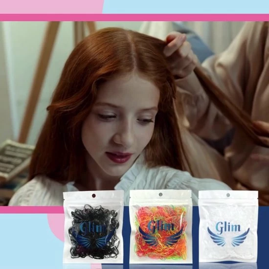 Goedkoop 🧨 Glim® 500x Transparant Mini Elastiekjes - Meisjes - Baby - Kinderen - Haar Elastieken - Elastiek - Extra Sterk ✨ 4 Goedkoop 🧨 Glim® 500x Transparant Mini Elastiekjes - Meisjes - Baby - Kinderen - Haar Elastieken - Elastiek - Extra Sterk ✨ - Afbeelding 2