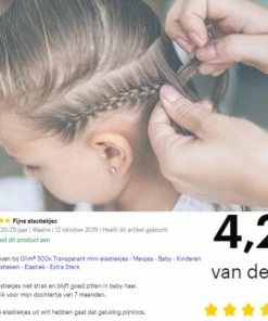 Goedkoop 🧨 Glim® 500x Transparant Mini Elastiekjes - Meisjes - Baby - Kinderen - Haar Elastieken - Elastiek - Extra Sterk ✨ 15 Goedkoop 🧨 Glim® 500x Transparant Mini Elastiekjes - Meisjes - Baby - Kinderen - Haar Elastieken - Elastiek - Extra Sterk ✨ -Oral-B Shop 550x550 449
