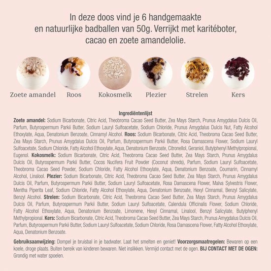 Goedkoopste π MEAROME Méarome - Bruisballen Voor Bad- Coffret Sensuel - 100% Natuurlijk - 6 Stuks π 10 Goedkoopste π MEAROME Méarome - Bruisballen Voor Bad- Coffret Sensuel - 100% Natuurlijk - 6 Stuks π - Afbeelding 8