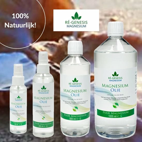 Groothandel π Ré-genesis Magnesium Magnesiumolie Van Ré-genesis | Magnesiumspray Set 2x 200 Ml | Magnesium Olie Voor Spieren π 4 Groothandel π Ré-genesis Magnesium Magnesiumolie Van Ré-genesis | Magnesiumspray Set 2x 200 Ml | Magnesium Olie Voor Spieren π - Afbeelding 2