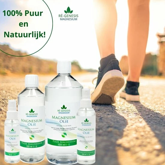 Groothandel π Ré-genesis Magnesium Magnesiumolie Van Ré-genesis | Magnesiumspray Set 2x 200 Ml | Magnesium Olie Voor Spieren π 7 Groothandel π Ré-genesis Magnesium Magnesiumolie Van Ré-genesis | Magnesiumspray Set 2x 200 Ml | Magnesium Olie Voor Spieren π - Afbeelding 5
