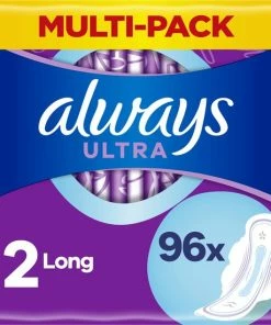 Coupon ✔️ Always Ultra Long - Maat 2 - Maandverband Met Vleugels - 96 Stuks 💯