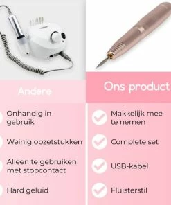 Korting 🛒 Be Lavish® Elektrische Nagelvijl Met Nagelfrees – Manicure Set Elektrisch – Nagelset Naildrill & Nagelvijlen 🥰 -Oral-B Shop 550x550 52