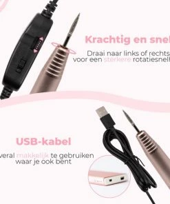 Korting 🛒 Be Lavish® Elektrische Nagelvijl Met Nagelfrees – Manicure Set Elektrisch – Nagelset Naildrill & Nagelvijlen 🥰 -Oral-B Shop 550x550 53