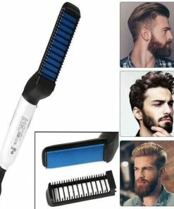 Beste Verkoop 😉 Merkloos Elektronische Baard & Hoofd Kam / Borstel - Baardstyler - Baardstijler - Baardverzorging - Baardborstel - Haarborstel - Stijltang Voor Mannen En Vrouwen - Grooming - Elektronische Baardborstel - Geschenk Voor Mannen - Geschenk Voor Vrouwen. 🧨 -Oral-B Shop 550x550 535