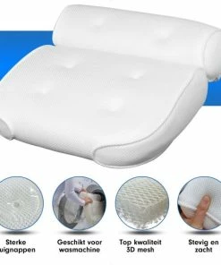 Beste Pirce 😍 Imperatoris | Home Spa Badkussen - Voor In Bad/Jacuzzi - Antislip - 6 Zuignappen - Extra Dik & Zacht 😉 -Oral-B Shop 550x550 536