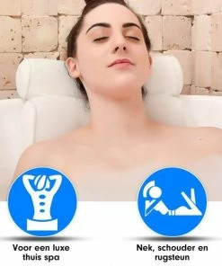 Beste Pirce 😍 Imperatoris | Home Spa Badkussen - Voor In Bad/Jacuzzi - Antislip - 6 Zuignappen - Extra Dik & Zacht 😉 -Oral-B Shop 550x550 539