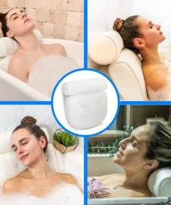 Beste Pirce 😍 Imperatoris | Home Spa Badkussen - Voor In Bad/Jacuzzi - Antislip - 6 Zuignappen - Extra Dik & Zacht 😉 -Oral-B Shop 550x550 540