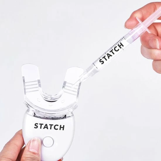 Gloednieuw π Tandenbleekset - Inclusief Teeth Whitening Strips + Wipes + 3 Gelspuiten - Zonder Peroxide 100% Natuurlijk - Dierproefvrij - Wittere Tanden - 3D LED - Teeth Whitening - Premium Edition Statch π₯ 6 Gloednieuw π Tandenbleekset - Inclusief Teeth Whitening Strips + Wipes + 3 Gelspuiten - Zonder Peroxide 100% Natuurlijk - Dierproefvrij - Wittere Tanden - 3D LED - Teeth Whitening - Premium Edition Statch π₯ - Afbeelding 4