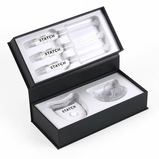 Gloednieuw π Tandenbleekset - Inclusief Teeth Whitening Strips + Wipes + 3 Gelspuiten - Zonder Peroxide 100% Natuurlijk - Dierproefvrij - Wittere Tanden - 3D LED - Teeth Whitening - Premium Edition Statch π₯ 9 Gloednieuw π Tandenbleekset - Inclusief Teeth Whitening Strips + Wipes + 3 Gelspuiten - Zonder Peroxide 100% Natuurlijk - Dierproefvrij - Wittere Tanden - 3D LED - Teeth Whitening - Premium Edition Statch π₯ - Afbeelding 7