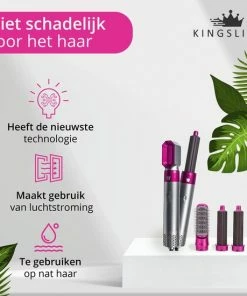 Aanbiedingen 🎉 Merkloos Airwrap Krultang 5 In 1 Multi Styler Föhn Roze – Krultang & Stijltang - Hairwrap – Fohnborstel – Airstyler – Haar Wrap – Fohn – Styltang – Multistyler ✔️ -Oral-B Shop 550x550 660