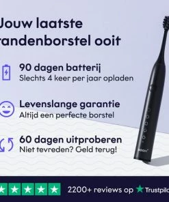 Kopen ❤️ BOOMBRUSH Elektrische Tandenborstel - Zwart - 90 Dagen Batterij - Duurzaam 🛒 -Oral-B Shop 550x550 672