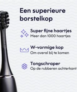 Kopen ❤️ BOOMBRUSH Elektrische Tandenborstel - Zwart - 90 Dagen Batterij - Duurzaam 🛒 -Oral-B Shop 550x550 677