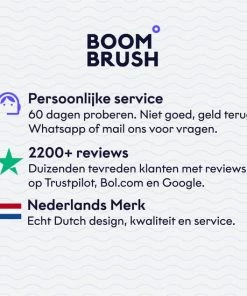 Kopen ❤️ BOOMBRUSH Elektrische Tandenborstel - Zwart - 90 Dagen Batterij - Duurzaam 🛒 -Oral-B Shop 550x550 679