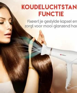 Beste deal ⭐ Alpina Haardroger - Föhn - 1900-2300 Watt - 3 Warmtestanden - 2 Snelheden - Coolshot - Wit En Rosé Goud 🎉 -Oral-B Shop 550x550 709