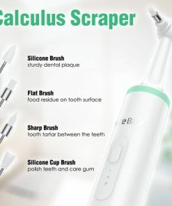Coupon 😀 Merkloos Tandplak Verwijderen - Tanden Polijsten Electrisch (niet Oplaadbaar!!!) - Tandenpolijster Verbeterde Versie - Nr.1 Tandenpolijster - Tanden Polijsten - Tandplak Verwijderaar - Multifunctionele Tandenborstel - Gratis Cupje Polijstpasta 🎉 -Oral-B Shop 550x550 74