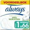 Hete verkoop 🔥 Always Cotton Protection Ultra Normal - Maat 1 - Maandverband Met Vleugels - 66 Stuks 🧨 -Oral-B Shop 550x550 752