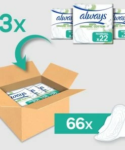 Hete verkoop 🔥 Always Cotton Protection Ultra Normal - Maat 1 - Maandverband Met Vleugels - 66 Stuks 🧨 -Oral-B Shop 550x550 757
